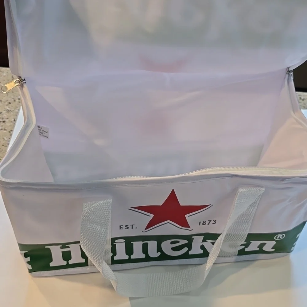 RARE Heineken Insulated Vinyl Travel Tote